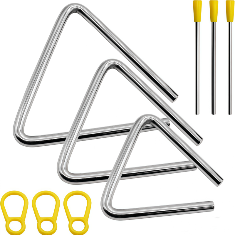 Musical Instrument Jewelry - High Quality Durable Orff Triangle and