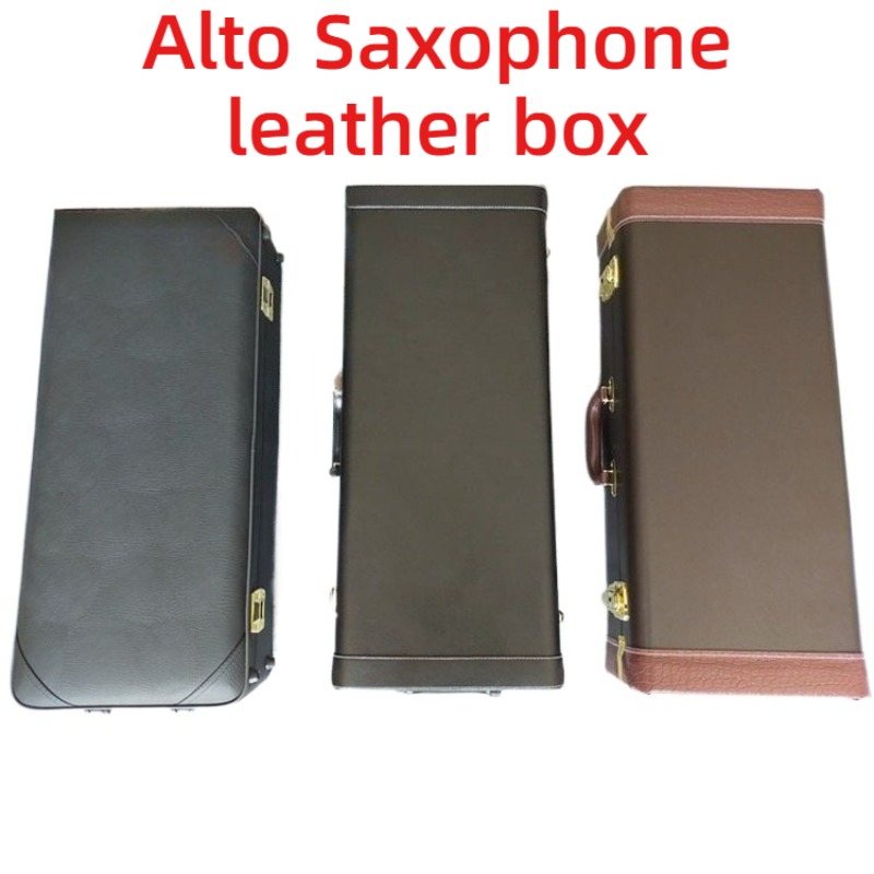 Musical Instrument Saxophone - Leather Alto Saxophone Case Drop-proof Shockproof