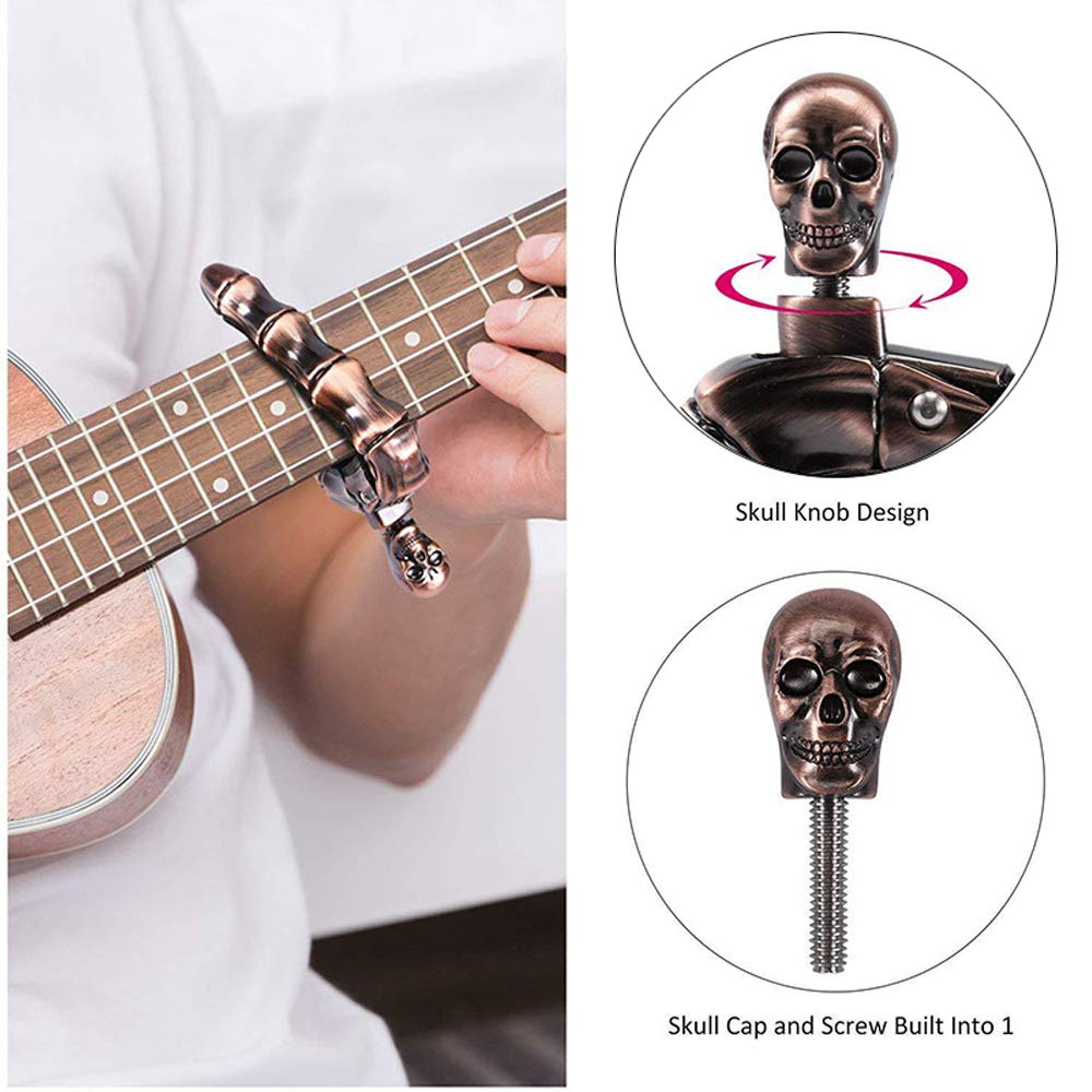 Guitar Capo Skull Capo for Aco - đánh giá và giá Musical Instrument Types