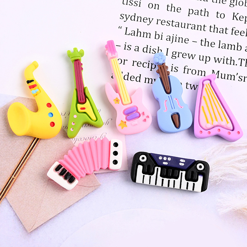 10pcs Cartoon Kawaii Resin Min - đánh giá và giá Musical Instrument Manufacturers