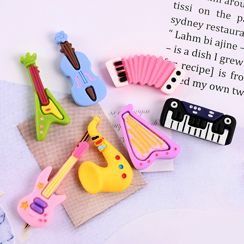 10pcs Cartoon Kawaii Resin Min - đánh giá và giá Musical Instrument Manufacturers