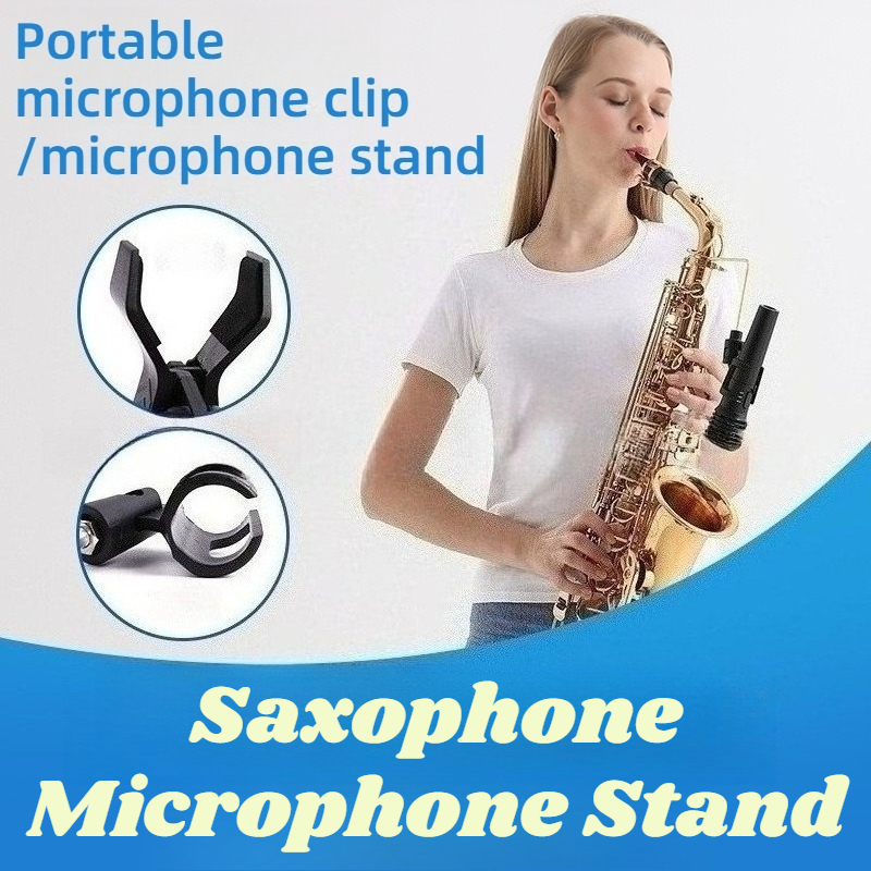 Metal Saxophone Microphone Sta - đánh giá và giá Musical Instrument Saxophone