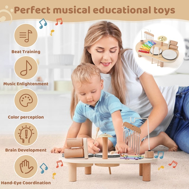 LazyChild Kids Educational Toy - đánh giá và giá Musical Instruments Game