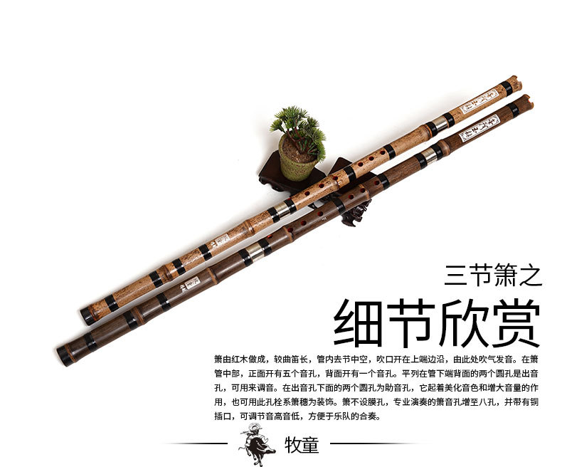 Trung Quốc Tre Flauta Tiểu Gió - đánh giá và giá Musical Instrument Xiao