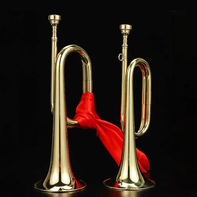 Brass Trumpet for Kids Beginne - đánh giá và giá Musical Instrument Bugle
