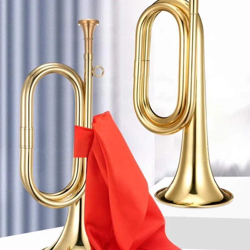 Brass Trumpet for Kids Beginne - đánh giá và giá Musical Instrument Bugle