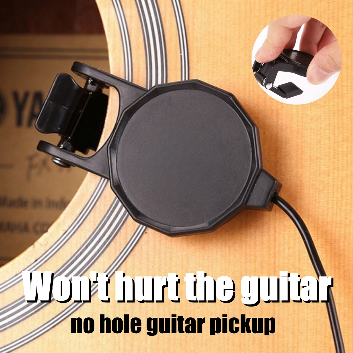 Audio Jack Clip On Pickup for  - đánh giá và giá Musical Instrument Types