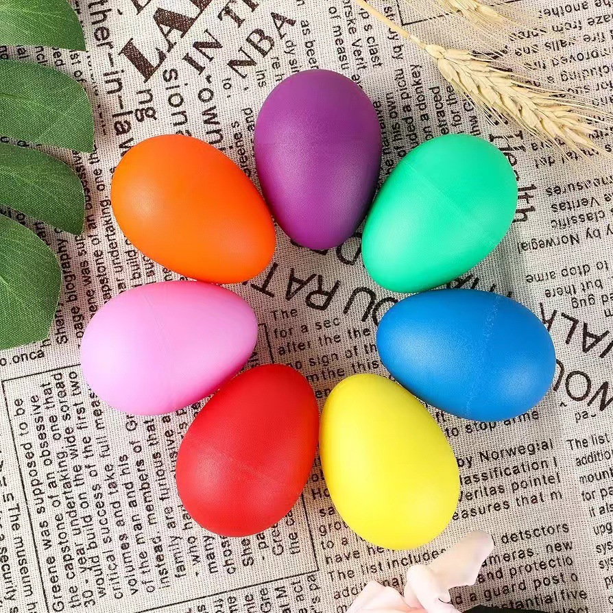 2Pcs Plastic Egg Shakers Percu - đánh giá và giá Musical Instruments Game