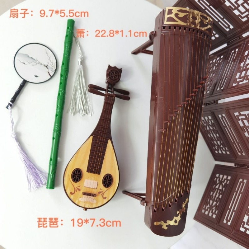 Antique Doll Accessories Chine - đánh giá và giá Musical Instrument Xiao