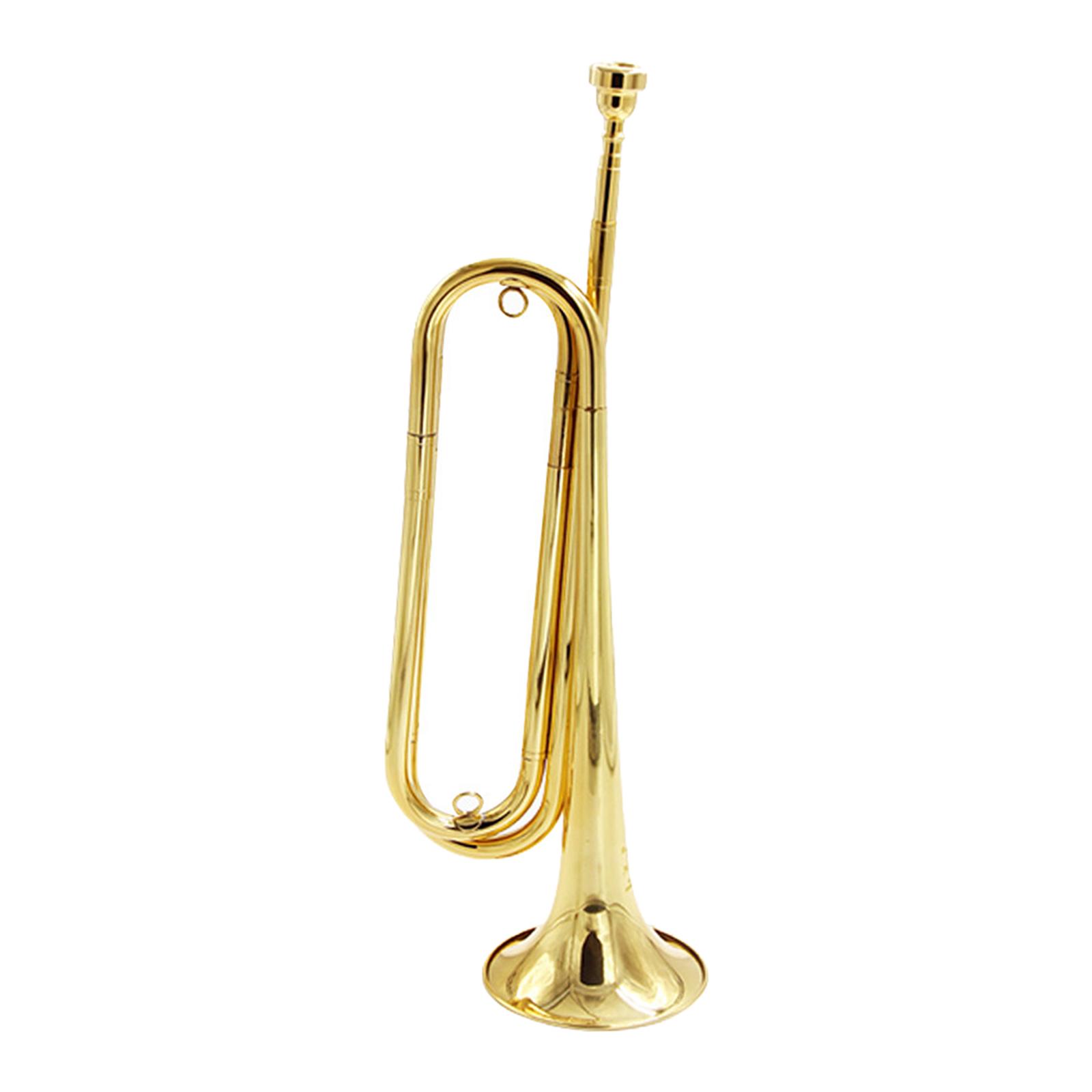 Brass Blowing Bugle Cavalry Tr - đánh giá và giá Musical Instrument Bugle