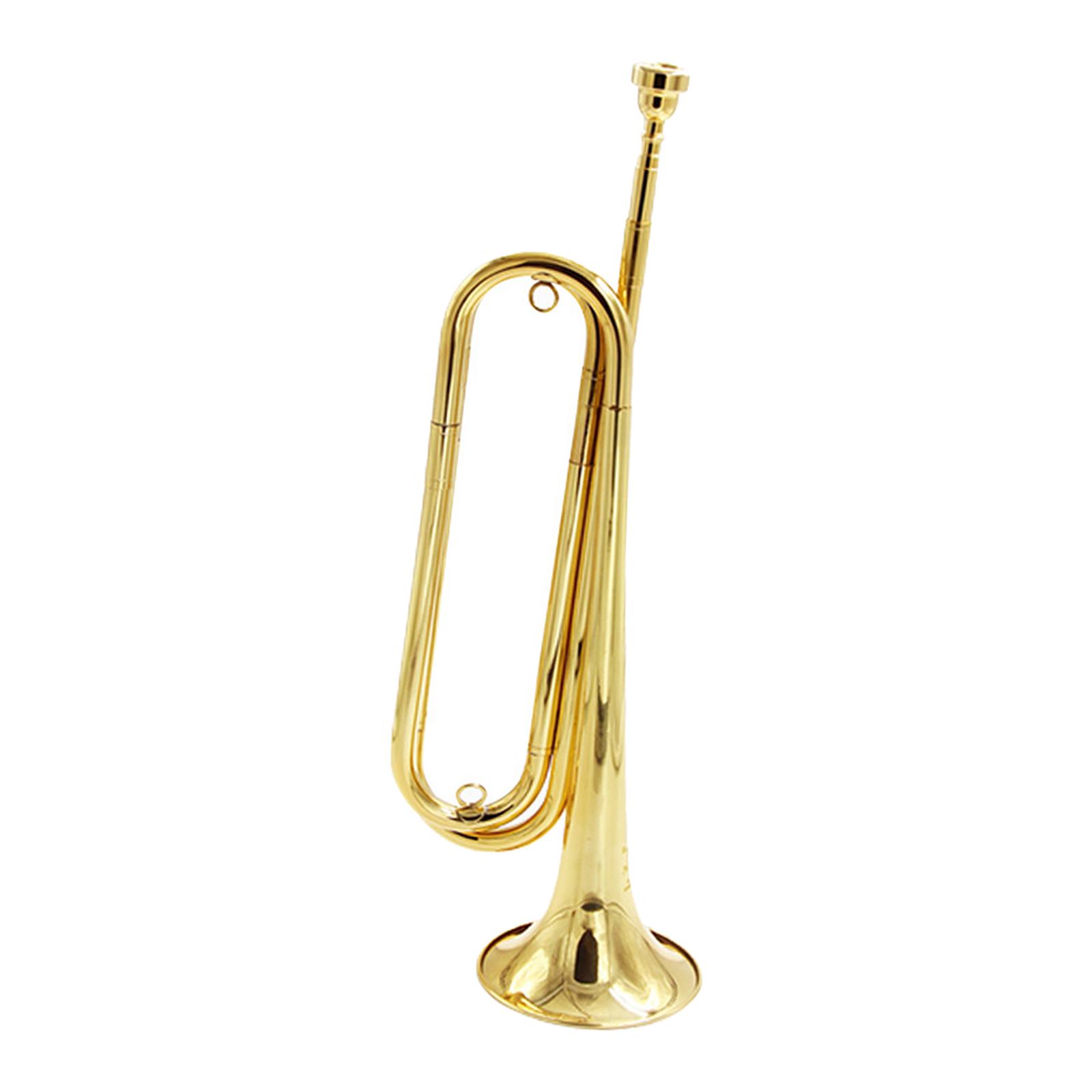 Brass Blowing Bugle Cavalry Tr - đánh giá và giá Musical Instrument Bugle