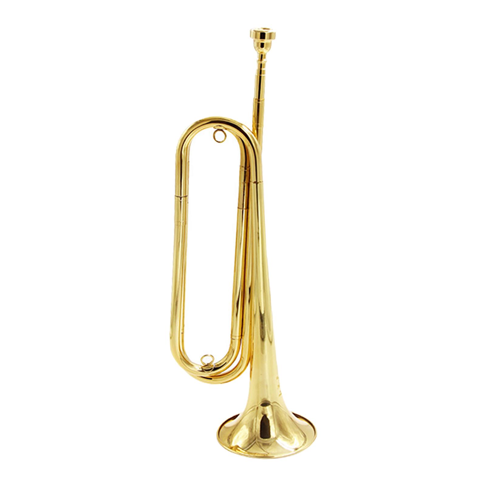Brass Blowing Bugle Cavalry Tr - đánh giá và giá Musical Instrument Bugle
