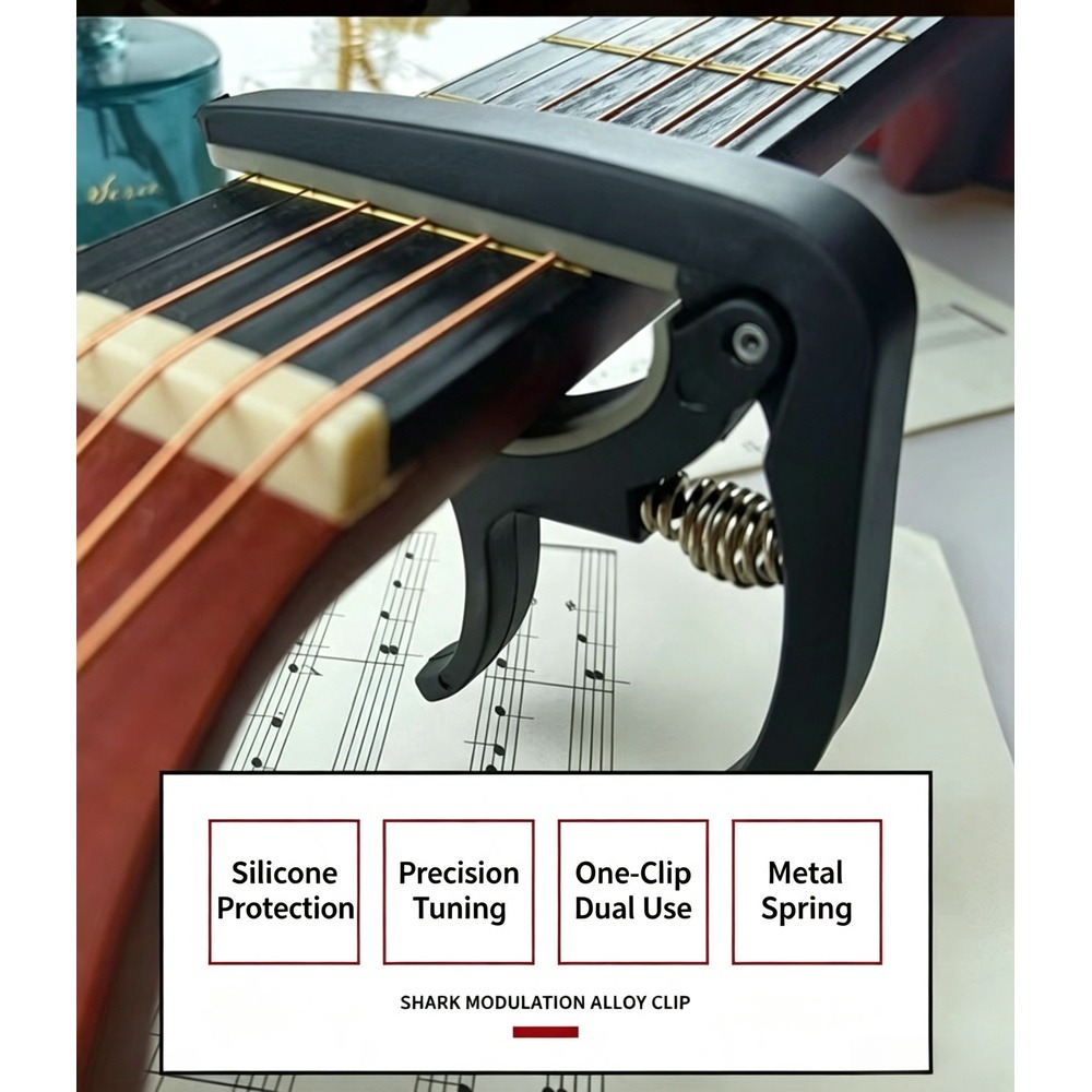 2 in 1 Guitar Capo with Bridge - đánh giá và giá Musical Instrument Types