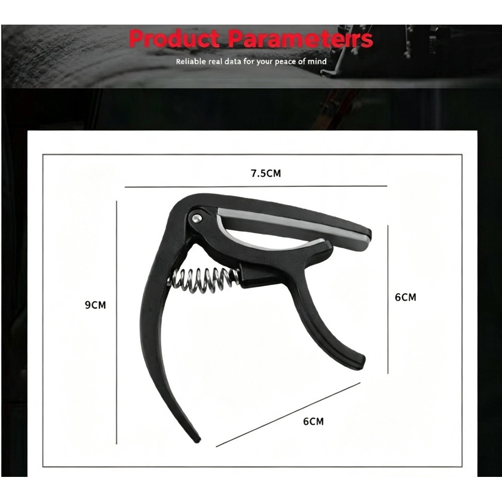 2 in 1 Guitar Capo with Bridge - đánh giá và giá Musical Instrument Types