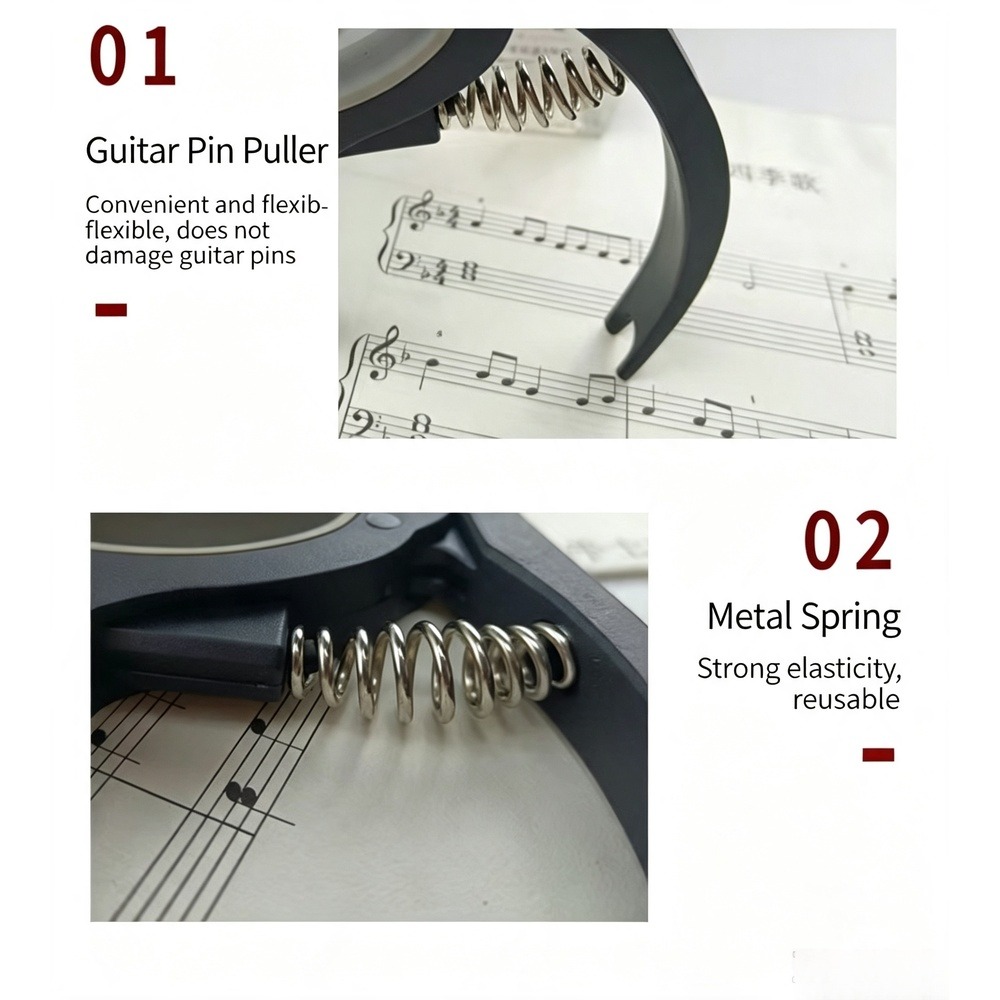 2 in 1 Guitar Capo with Bridge - đánh giá và giá Musical Instrument Types