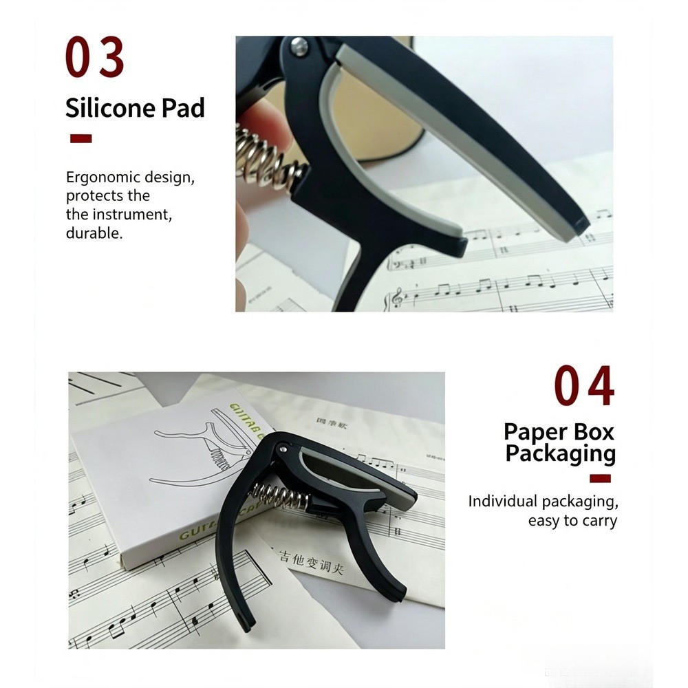 2 in 1 Guitar Capo with Bridge - đánh giá và giá Musical Instrument Types