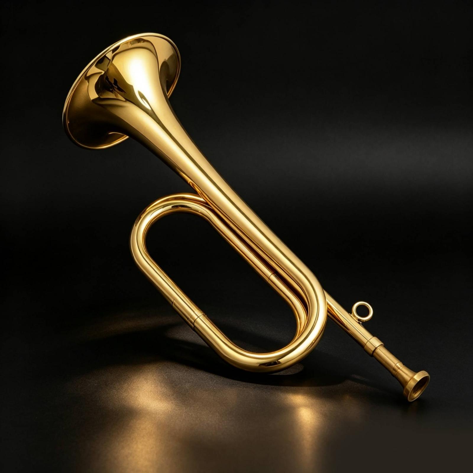 Mini Brass Musical Instrument  - đánh giá và giá Musical Instrument Bugle