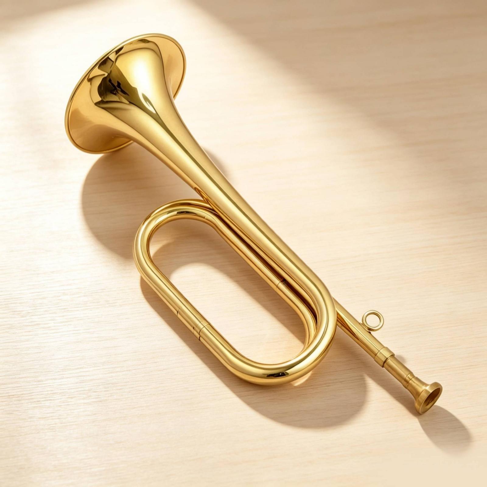 Mini Brass Musical Instrument  - đánh giá và giá Musical Instrument Bugle
