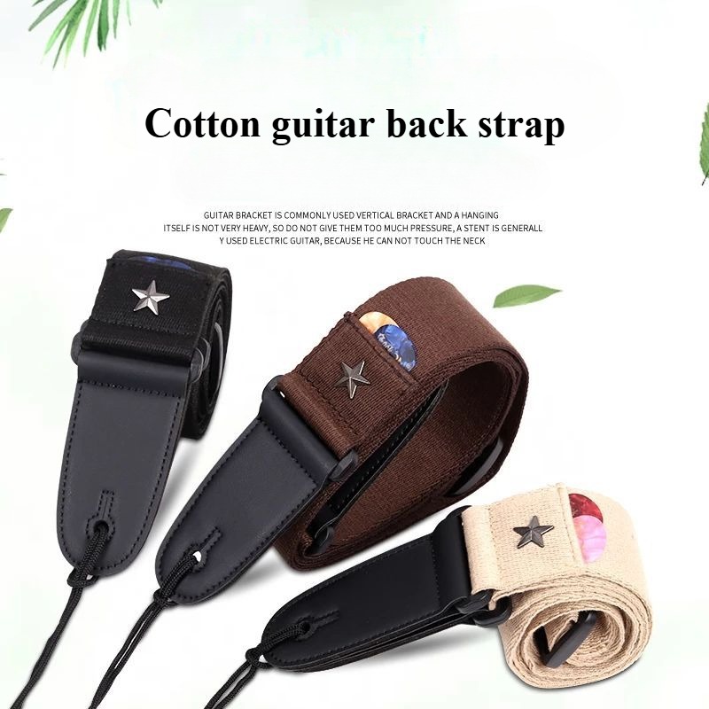 Embroidered Cross Guitar Strap - đánh giá và giá Musical Instrument Types