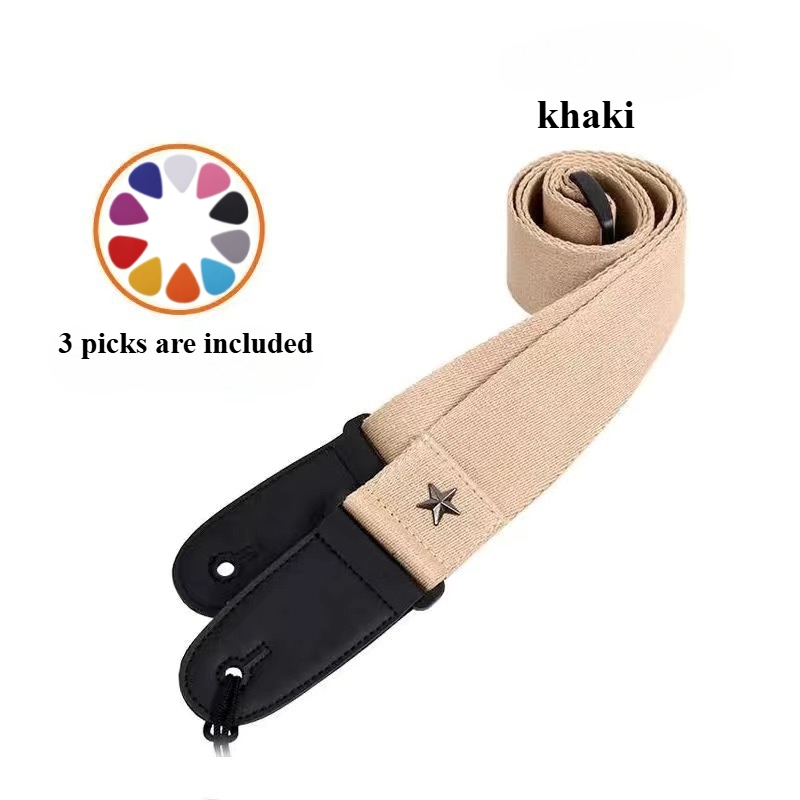 Embroidered Cross Guitar Strap - đánh giá và giá Musical Instrument Types