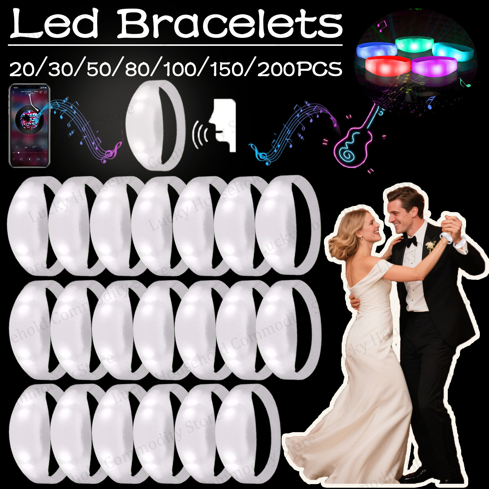 20-100PCS Music&Sound Activate - đánh giá và giá Musical Instrument Jewelry