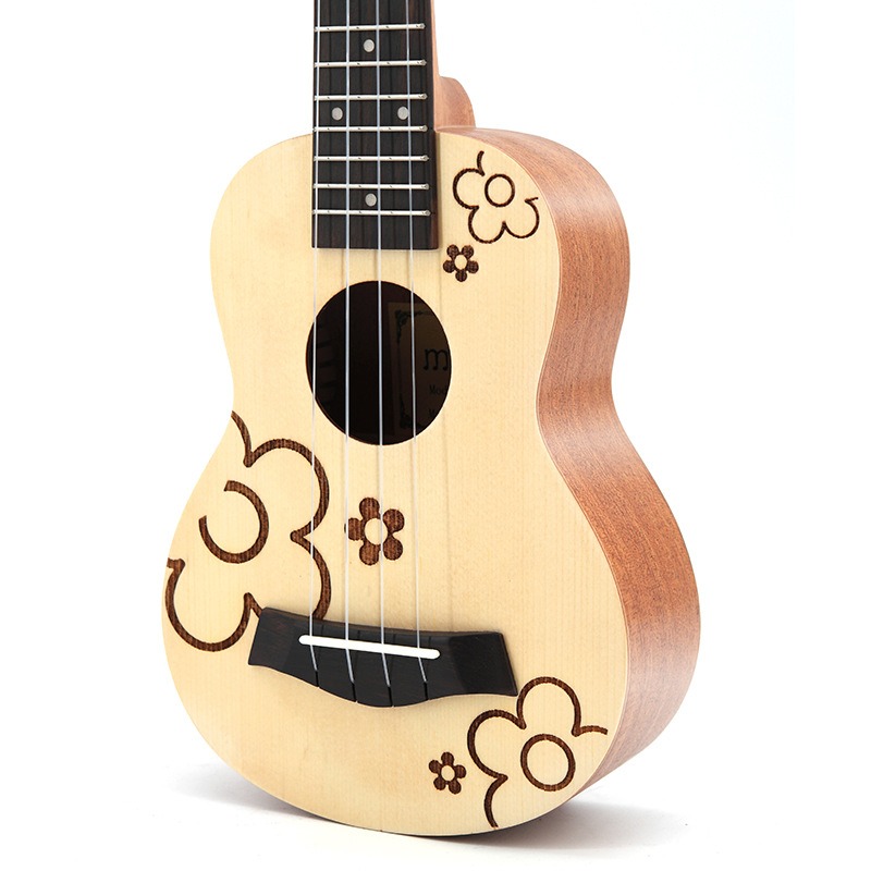 21 Inch Ukulele Spruce Wood Sm - đánh giá và giá Musical Instrument Hawaii