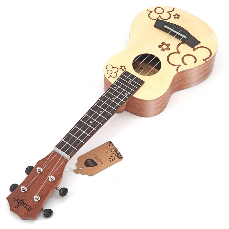 21 Inch Ukulele Spruce Wood Sm - đánh giá và giá Musical Instrument Hawaii