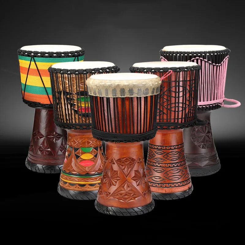 12 Inch Djembe Mahogany Africa - đánh giá và giá Musical Instrument Kit