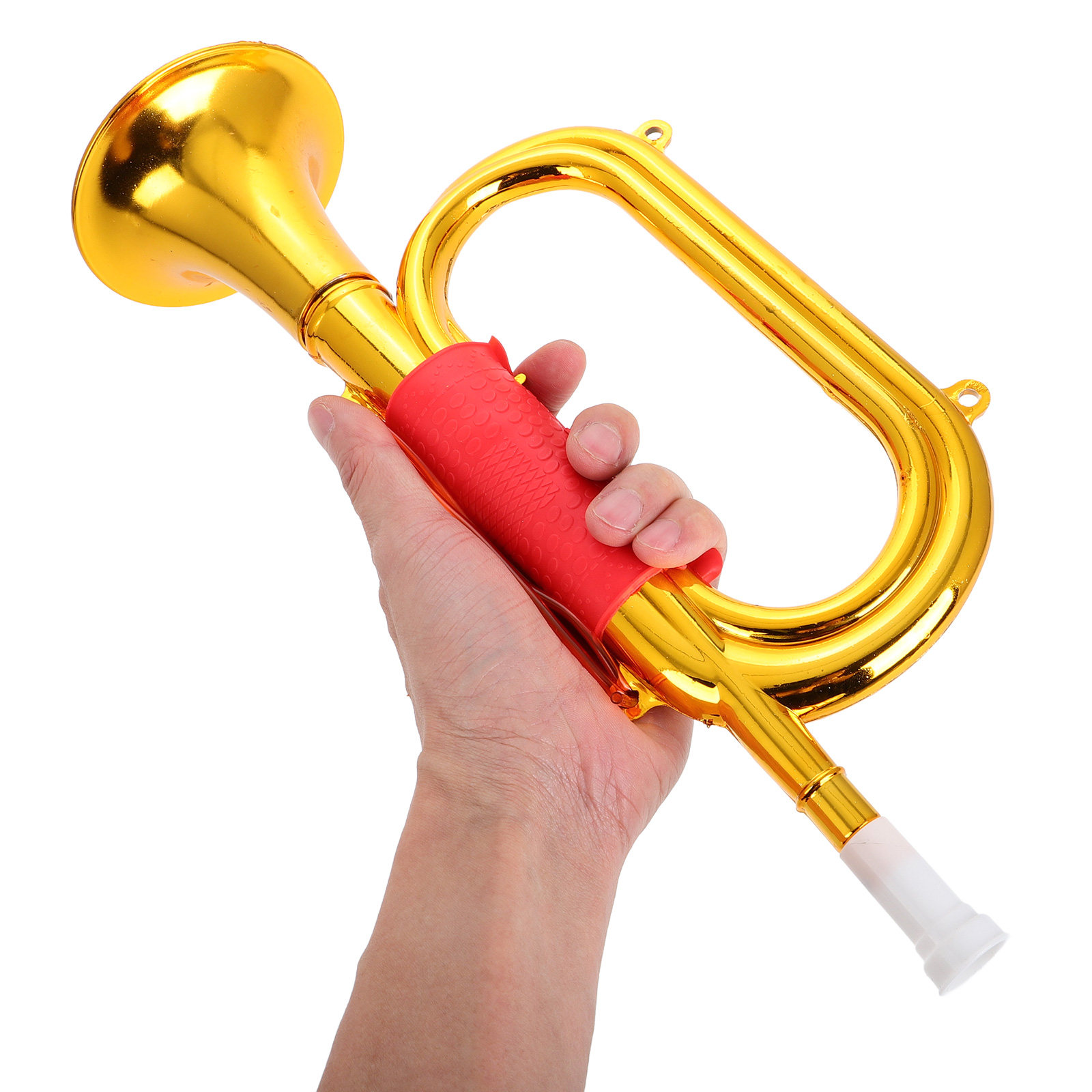 Golden Plastic Bugle for Child - đánh giá và giá Musical Instrument Bugle