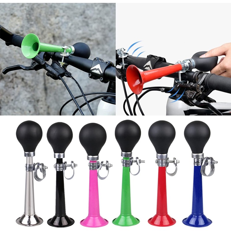 6 Color Metal Squeeze Bulb Air - đánh giá và giá Musical Instrument Bugle