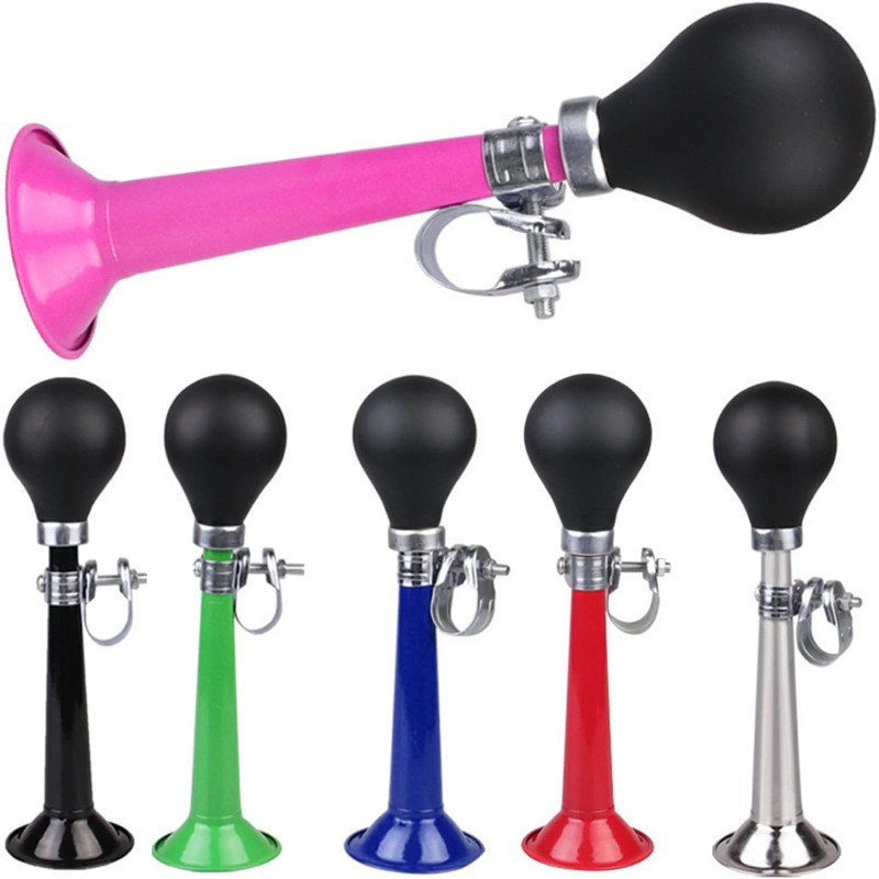 6 Color Metal Squeeze Bulb Air - đánh giá và giá Musical Instrument Bugle