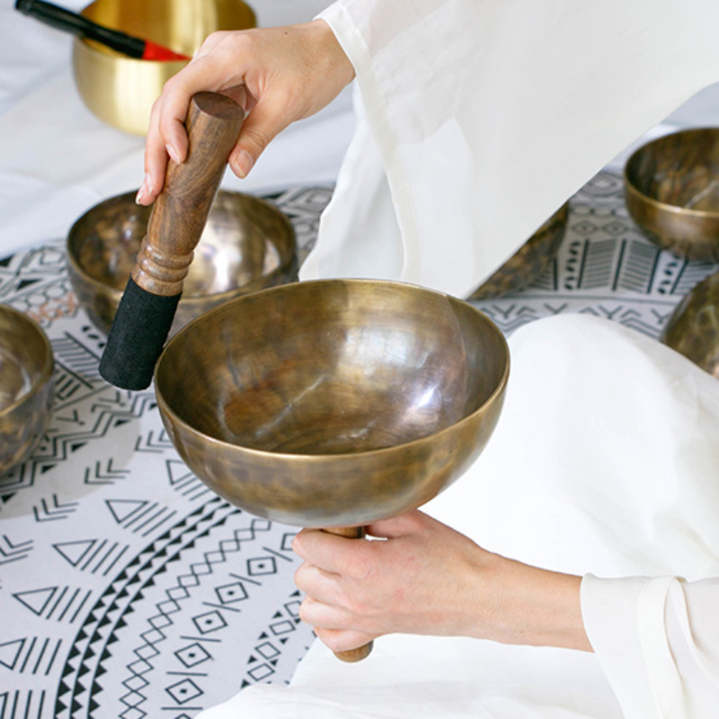 Tibetan Sound Bowls Relax Hand - đánh giá và giá Musical Instrument Kit